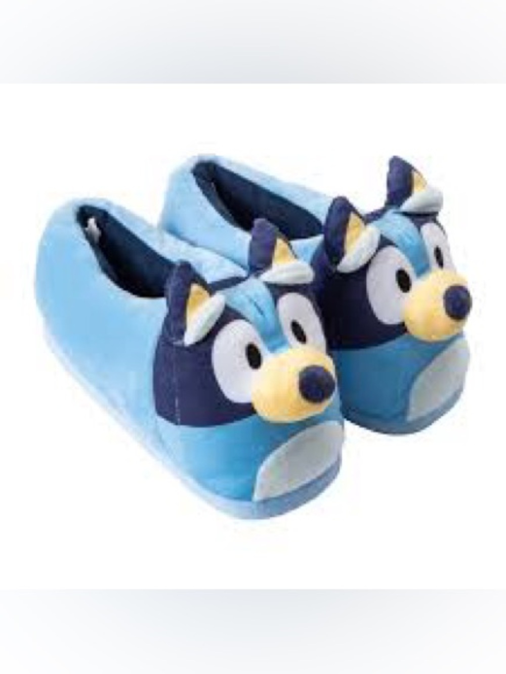 NWT Adult BLUEY 3D Plush Slippers